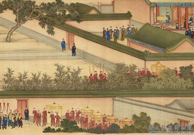 图片[11]-Imperial Rites of Sericulture (Scroll 4: “Offering Cocoons”)-China Archive
